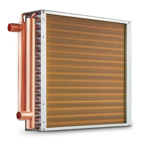 Water-to-air furnace coil